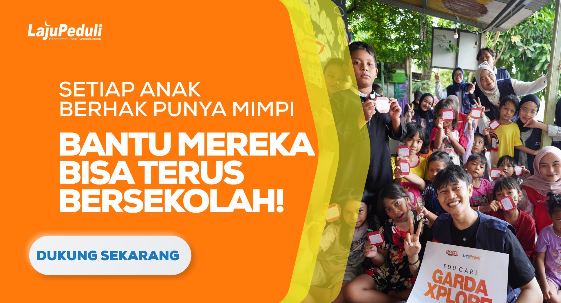 Bantu Mereka Bisa Terus Bersekolah